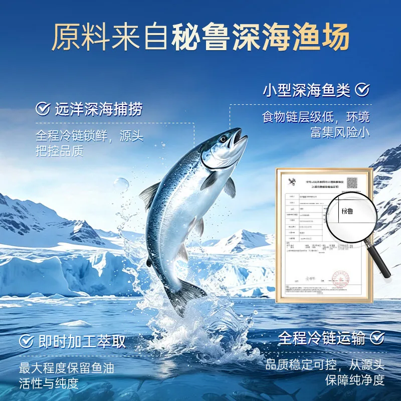 GNITE深海鱼油Omega3软胶囊360粒罐装（细节图 2）