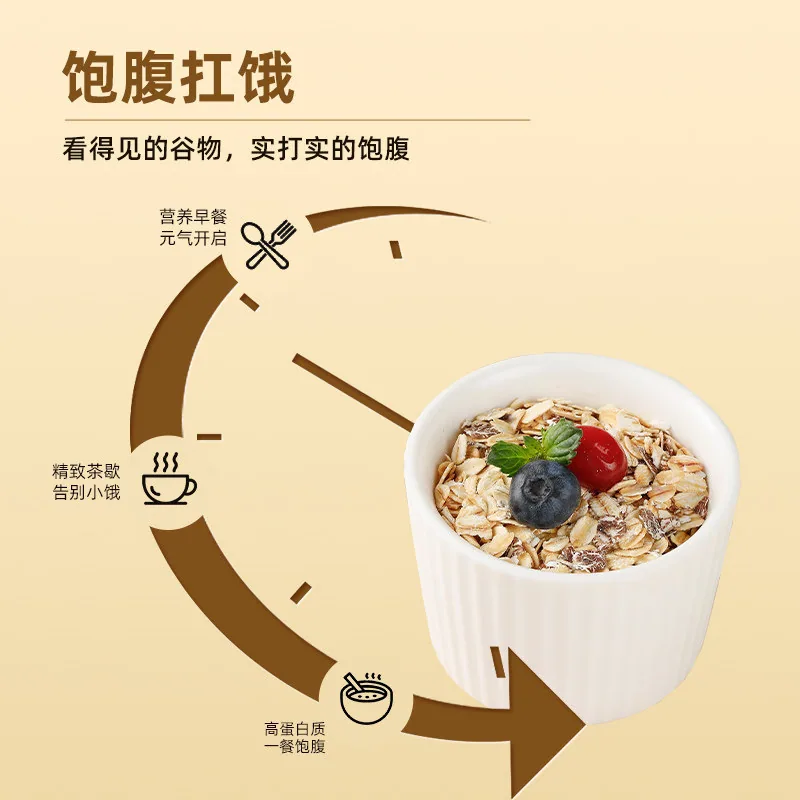 西麦奇亚籽高蛋白谷物燕麦片450g包装（细节图 2）