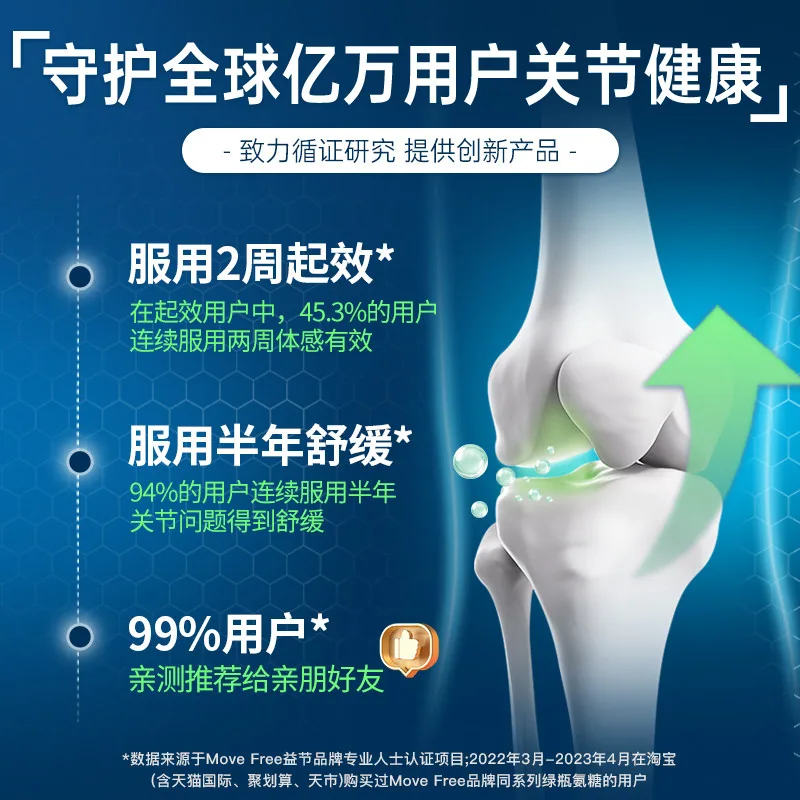 Movefree氨糖软骨素绿瓶120粒装（细节图 1）