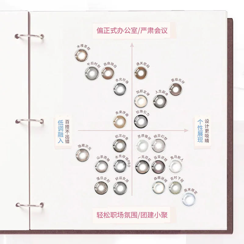 拉拜诗伞语日抛美瞳10片装木槿茶棕（细节图 2）