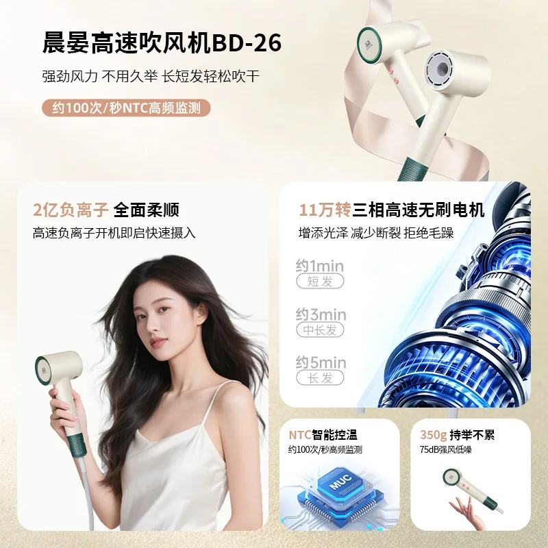 SENYA吹风机超高速负离子护发