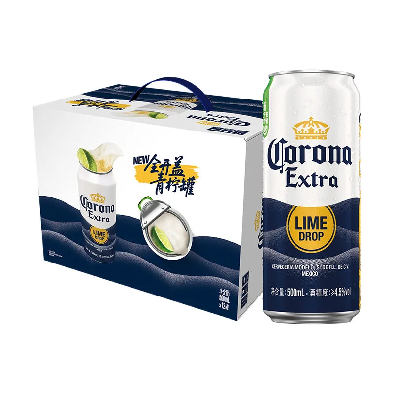 科罗娜全开盖啤酒500ml*12听