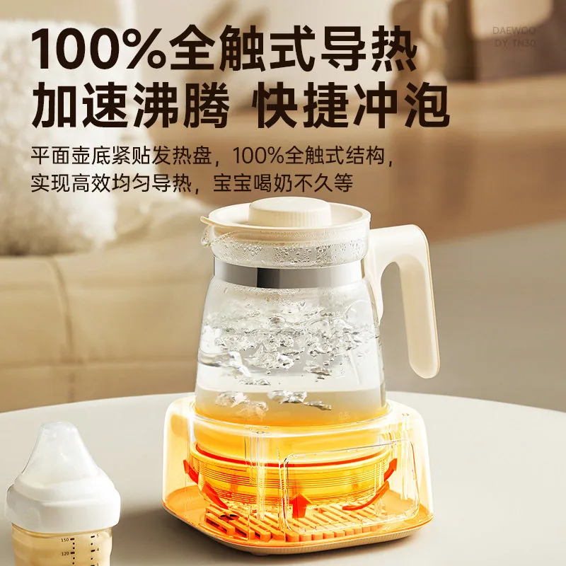 大宇全玻璃恒温电热水壶1.3L玻璃壶身（细节图 1）