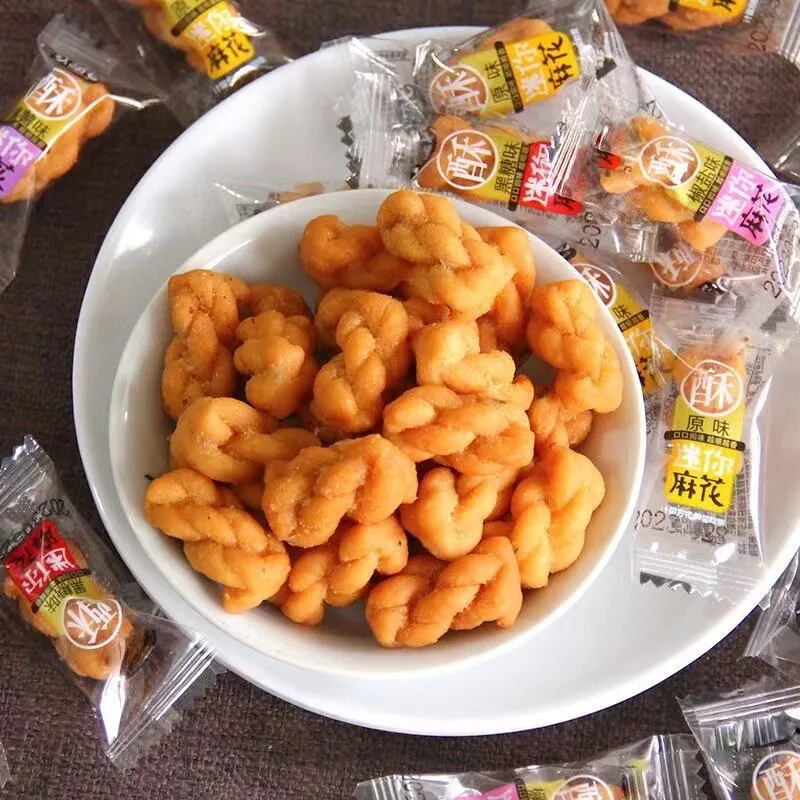 乡乐星混合口味小麻花100包独立小装（细节图 1）