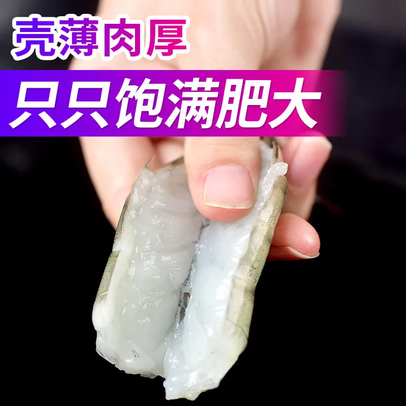 虾有虾途青岛大虾2.8斤盐冻大虾（细节图 1）