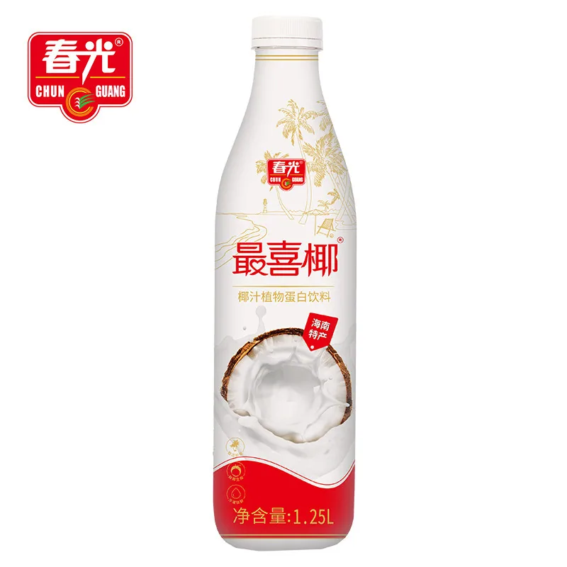 春光食品最喜椰椰汁椰奶1.25L瓶装