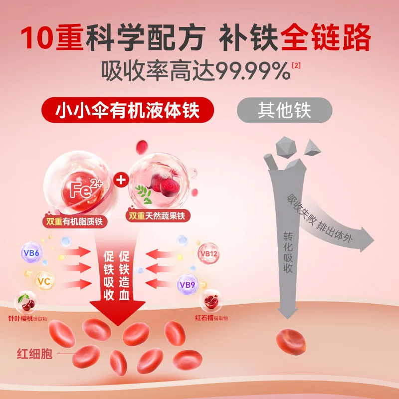 小小伞有机液体铁铁剂