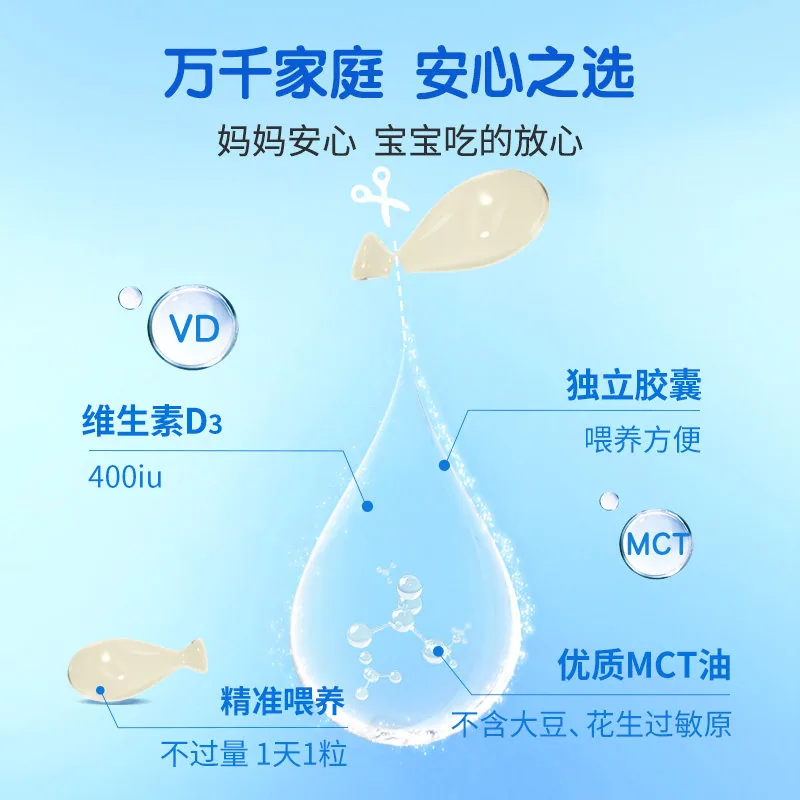witsbb健敏思婴幼儿维生素d3 40粒×2盒（细节图 1）