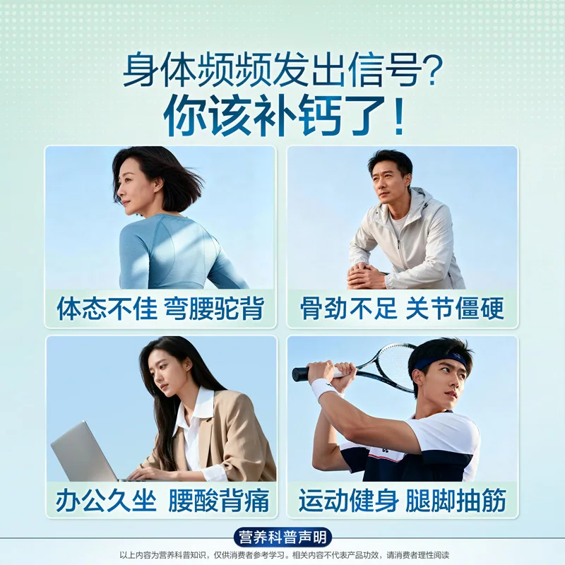 汤臣倍健优健时钙维生素软胶囊130粒