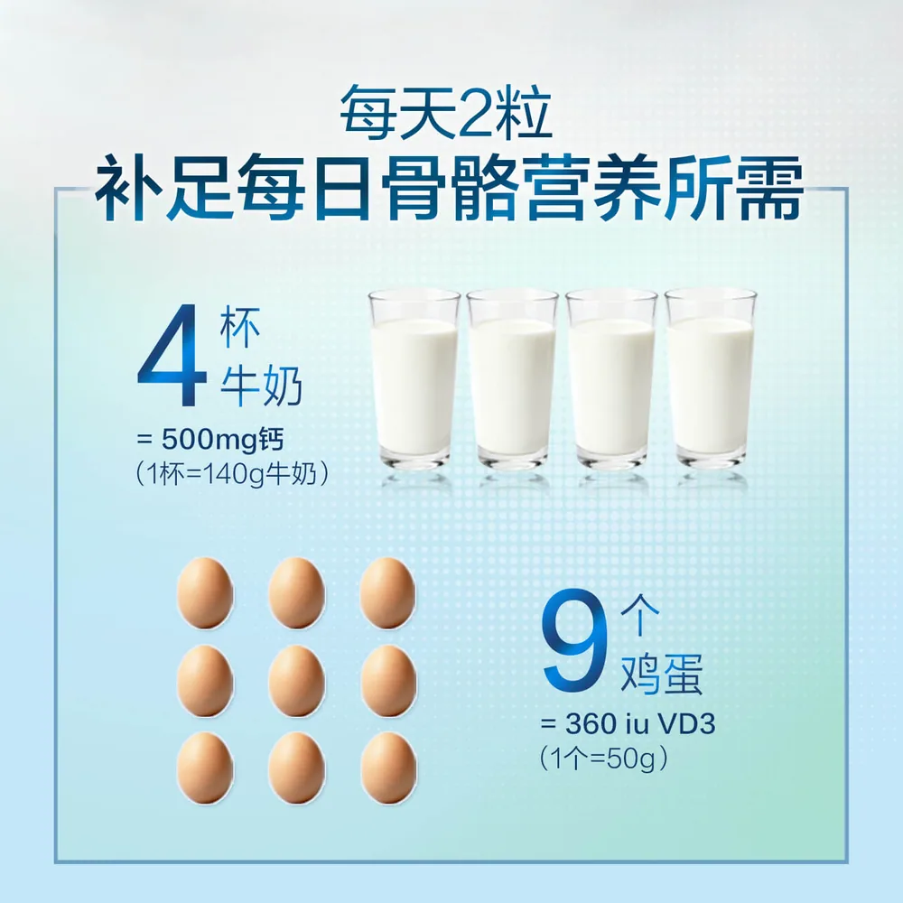 汤臣倍健优健时钙维生素软胶囊130粒瓶装（细节图 1）