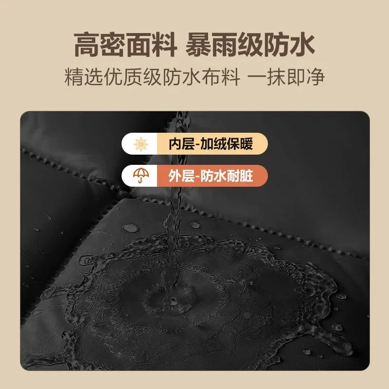 天天特卖工厂冬季加绒加厚电动车挡风被