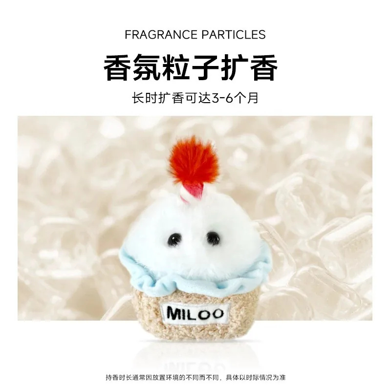 MILOO香氛毛绒玩偶挂件主图（细节图 1）