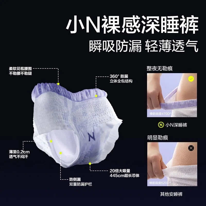 babycare安睡裤安心裤大码拉拉裤包装图（细节图 1）