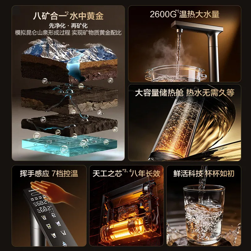 卡萨帝揽光Y36HU1净热一体直饮净水器
