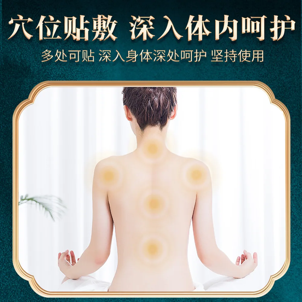 冀仁透骨贴5盒装艾草自发热膏贴（细节图 2）