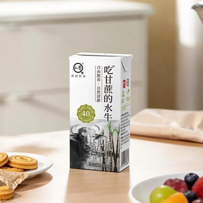 认养吃甘蔗的水牛150ml*12盒