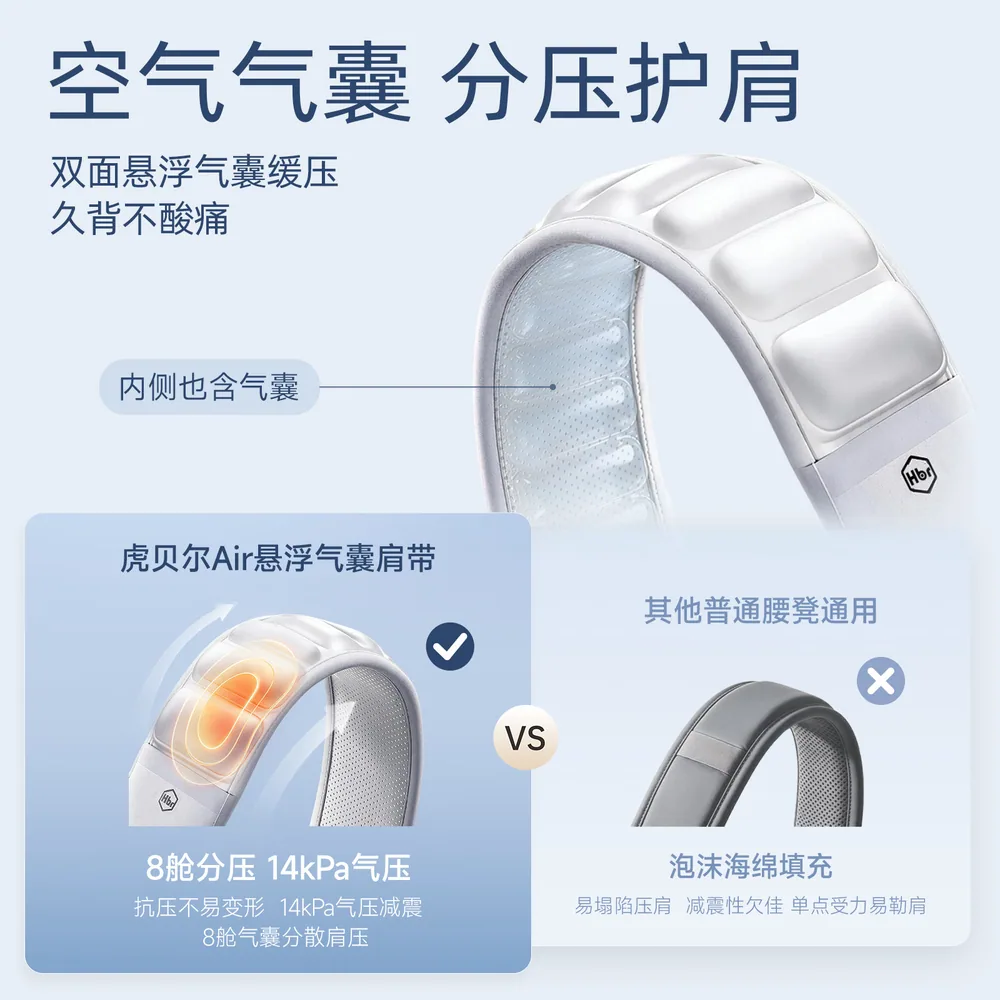 HBR虎贝尔Air悬浮腰凳婴儿背带二合一主图（细节图 1）
