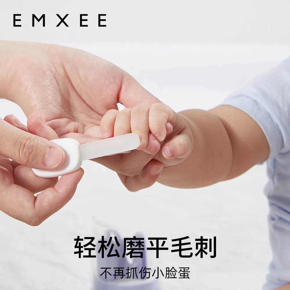 嫚熙婴儿指甲剪小狮子款圆头斜口（细节图 2）