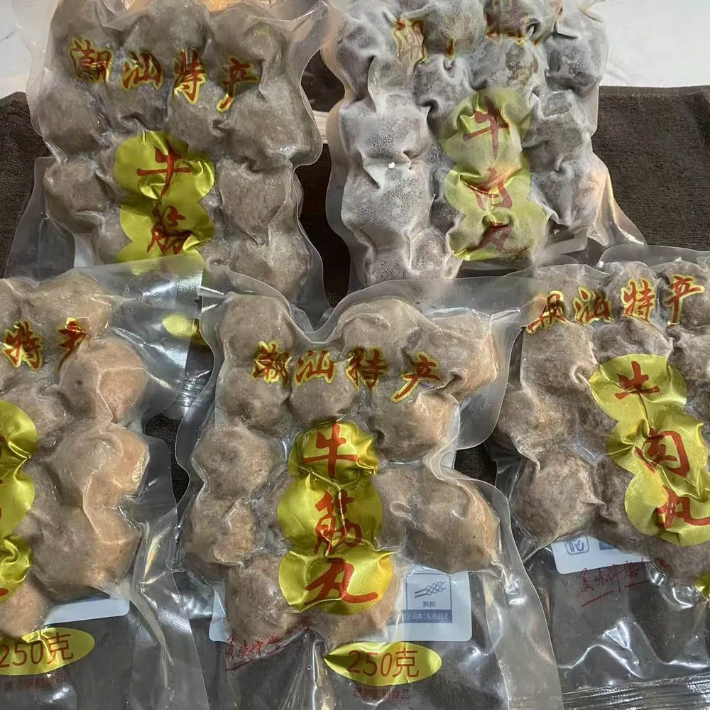 林间雾手打牛肉丸牛筋丸4袋