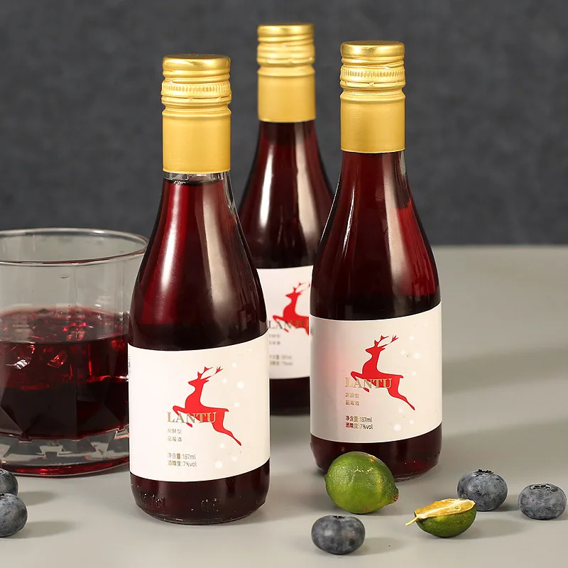 岚图蓝莓果酒礼盒187mlx6瓶装（细节图 1）