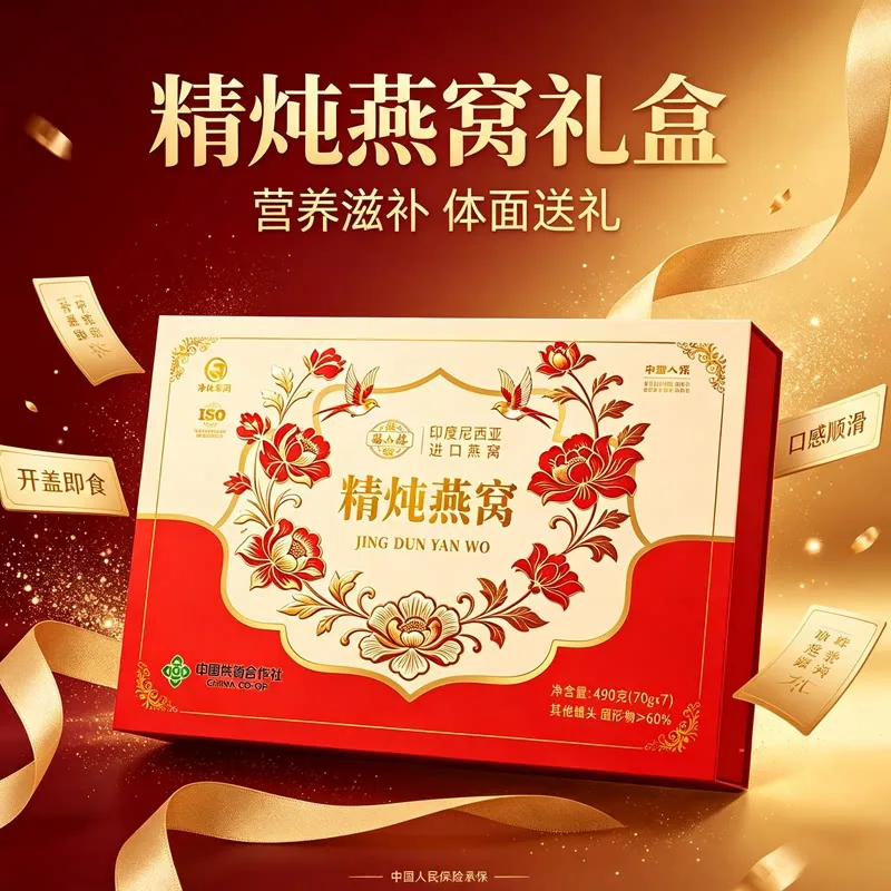 杏音堂精炖即食燕窝礼盒装70g*7瓶（细节图 1）