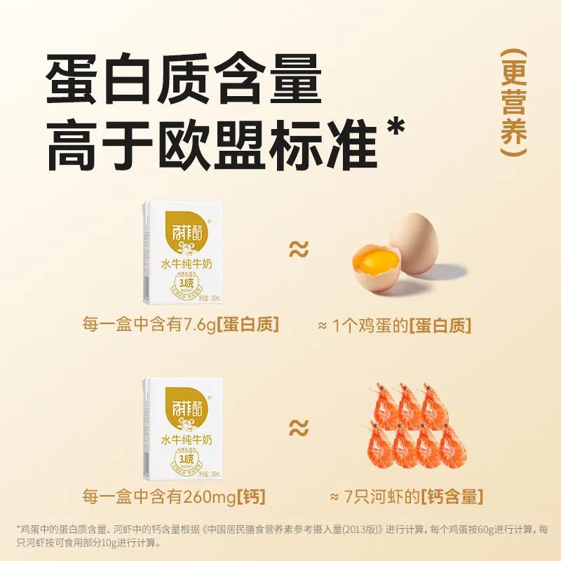 百菲酪水牛纯牛奶200ml整箱早餐奶（细节图 1）