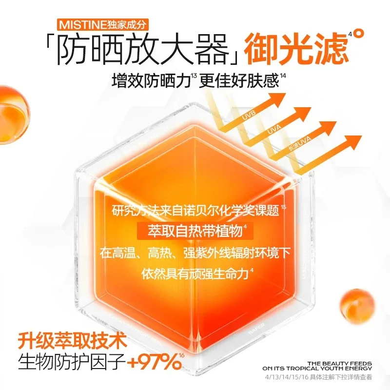 Mistine蜜丝婷小黄帽防晒霜60ml两支装（细节图 1）