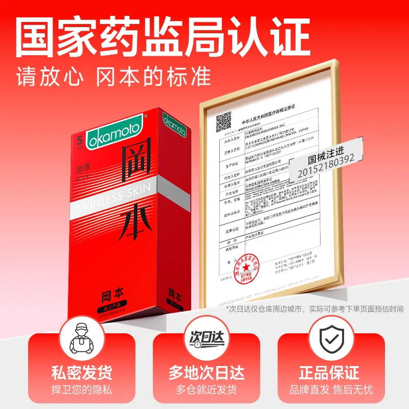 冈本SKIN激薄避孕套15片（细节图 2）