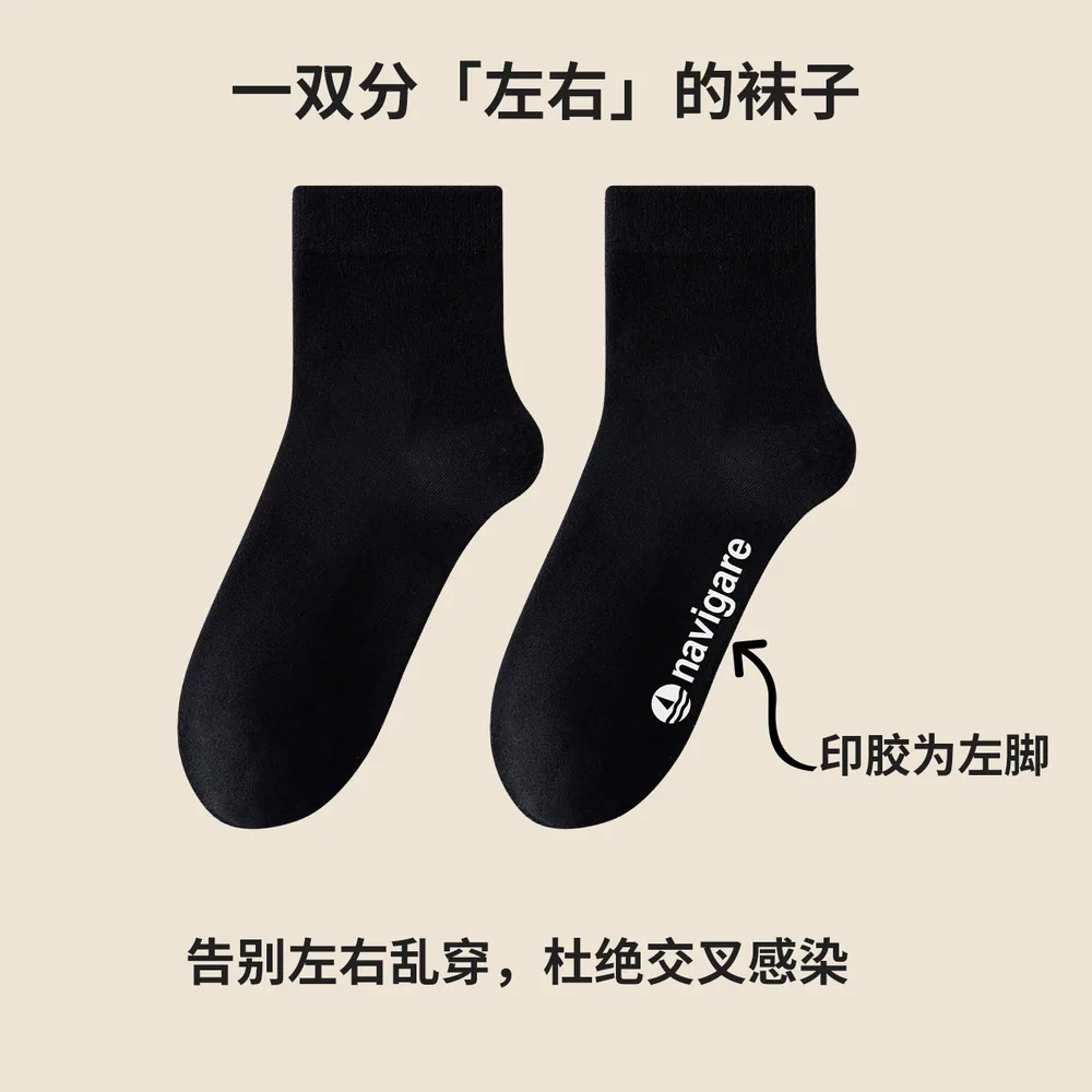 小帆船纯色船袜7双（细节图 2）