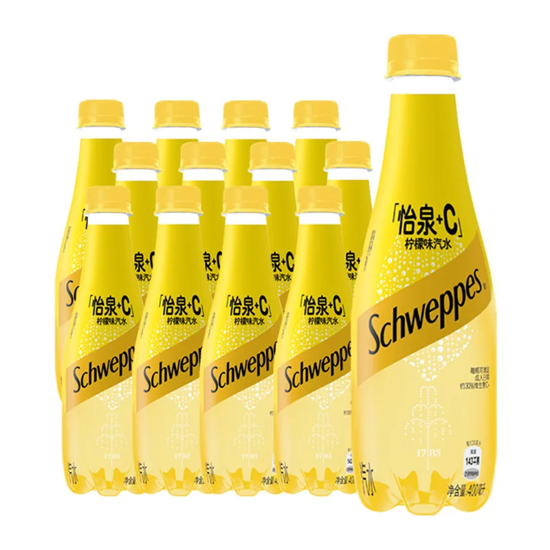 怡泉柠檬味碳酸饮料整箱