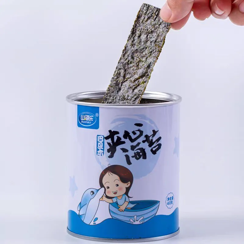 山海乐芝麻夹心海苔脆3罐（细节图 1）