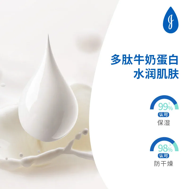 强生婴儿牛奶沐浴露1KG泵瓶装（细节图 1）