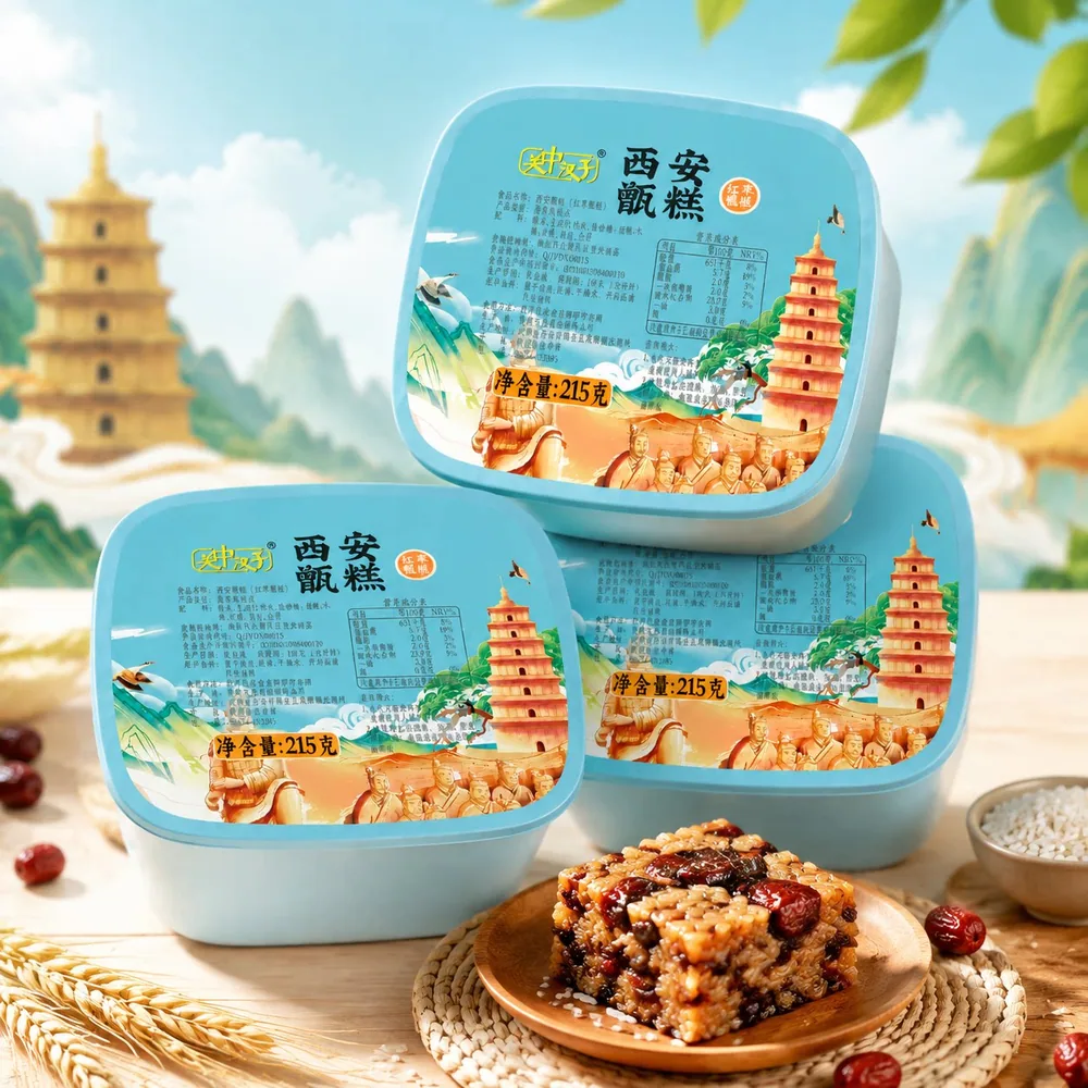 关中汉子西安甑糕215g一盒（细节图 2）