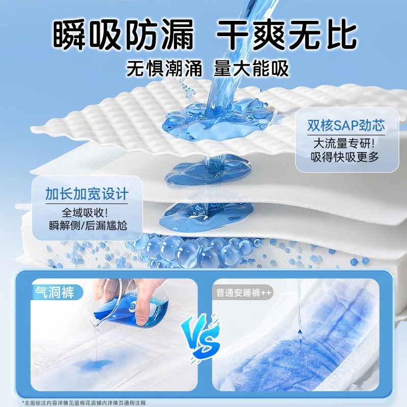 蓝棉花消毒级安睡裤（细节图 2）