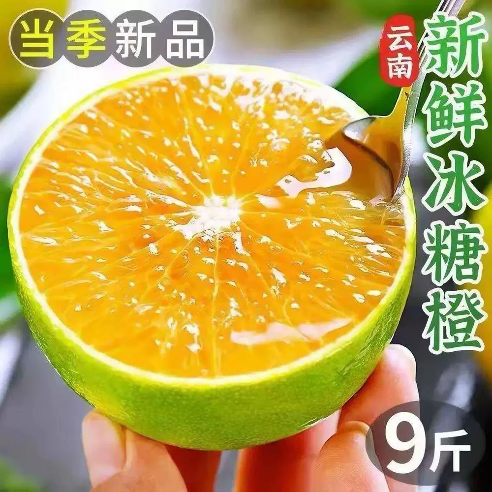 云南哀牢山冰糖橙整箱