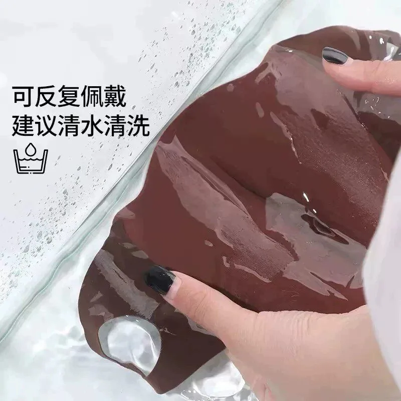 秋冬防寒保暖口罩带透气孔（细节图 1）