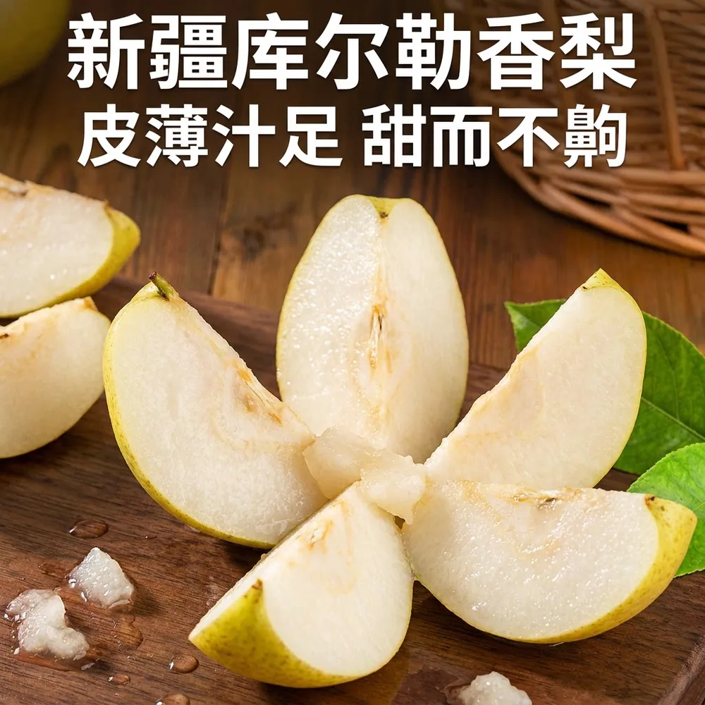 果禾纪新疆库尔勒香梨