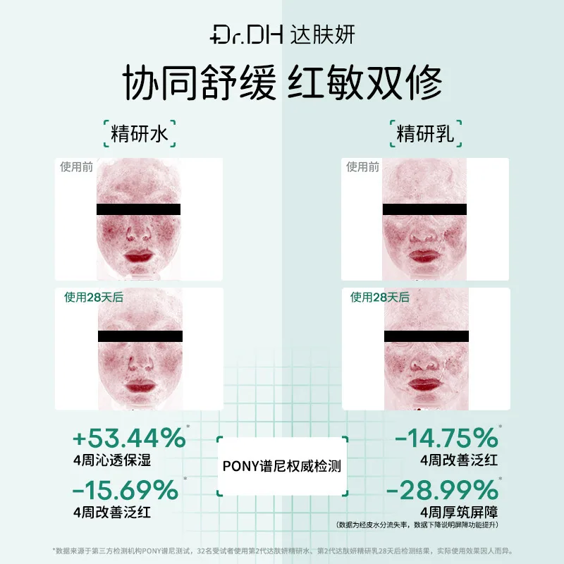 达肤妍舒缓修护水乳套装（细节图 2）