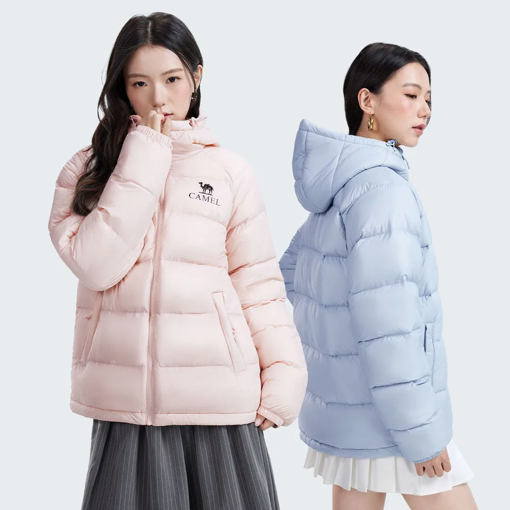骆驼臻金City女装羽绒服（细节图 1）