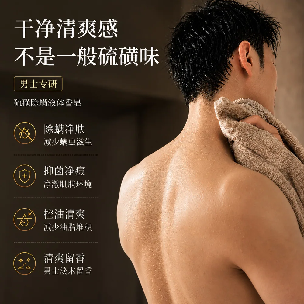 欧泉琳液体硫磺皂大瓶装