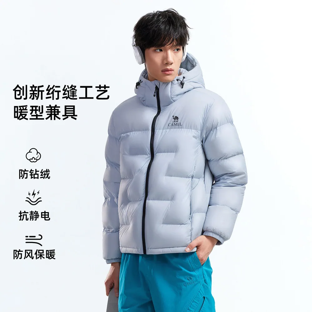 骆驼臻金City户外羽绒服面包服
