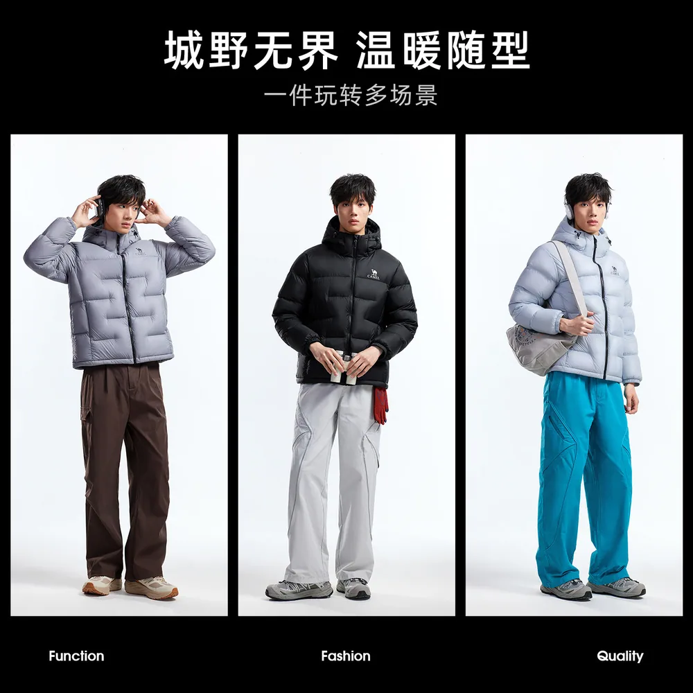 骆驼臻金City户外羽绒服面包服（细节图 1）