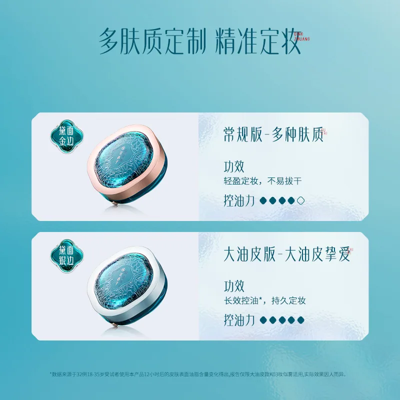 花西子空气散粉2.0 K03定妆（细节图 2）