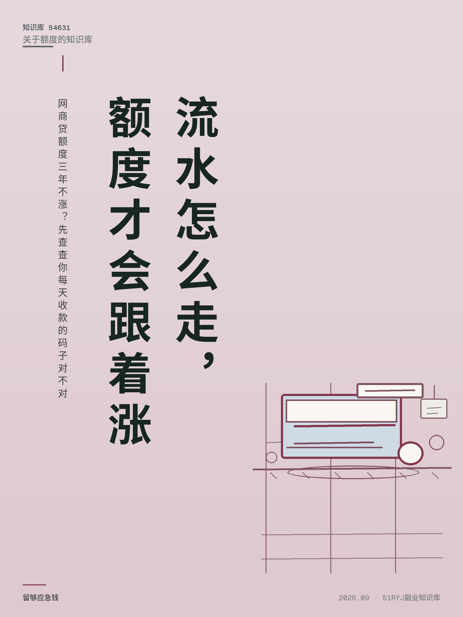 网商贷额度三年不涨？先查查你每天收款的码子对不对