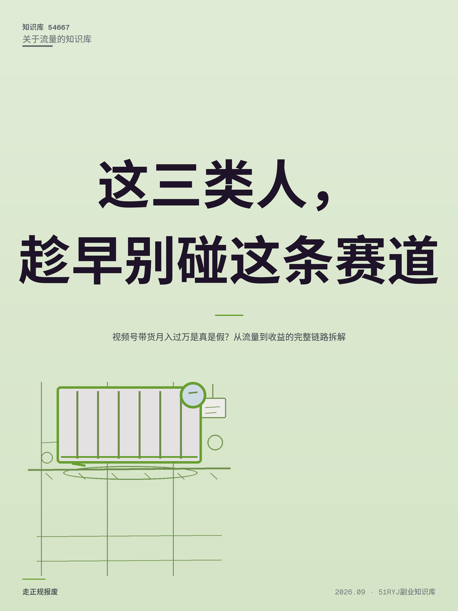 视频号带货月入过万是真是假？从流量到收益的完整链路拆解