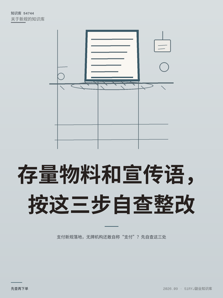 支付新规落地，无牌机构还敢自称“支付”？先自查这三处