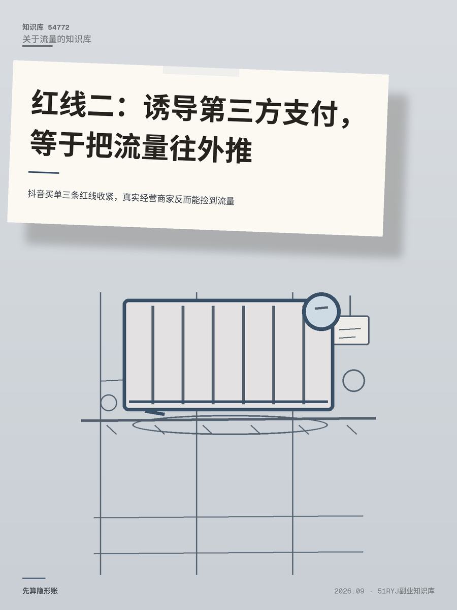 抖音买单三条红线收紧，真实经营商家反而能捡到流量