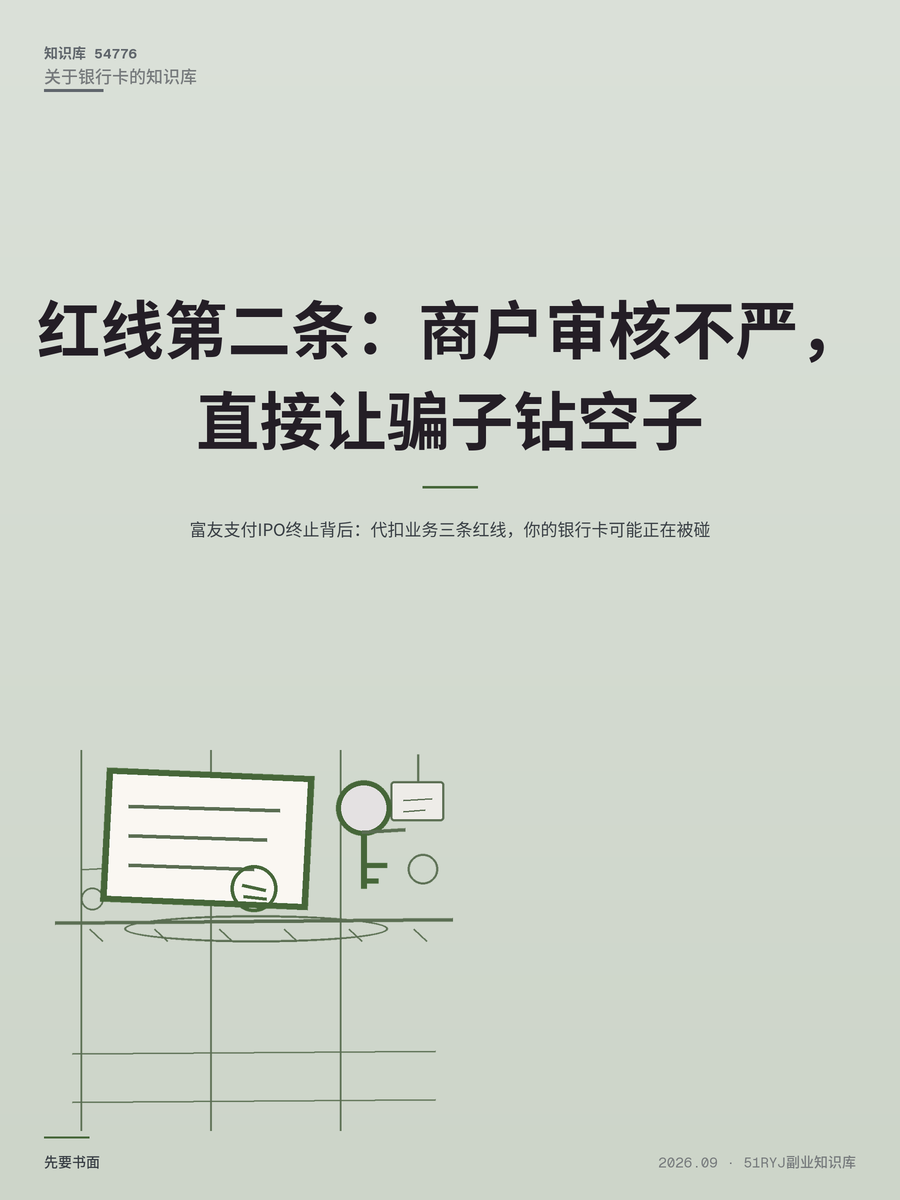 富友支付IPO终止背后：代扣业务三条红线，你的银行卡可能正在被碰