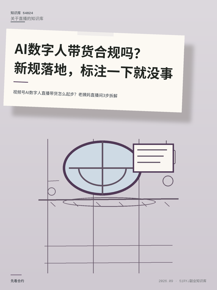 视频号AI数字人直播带货怎么起步？老姨妈直播间3步拆解