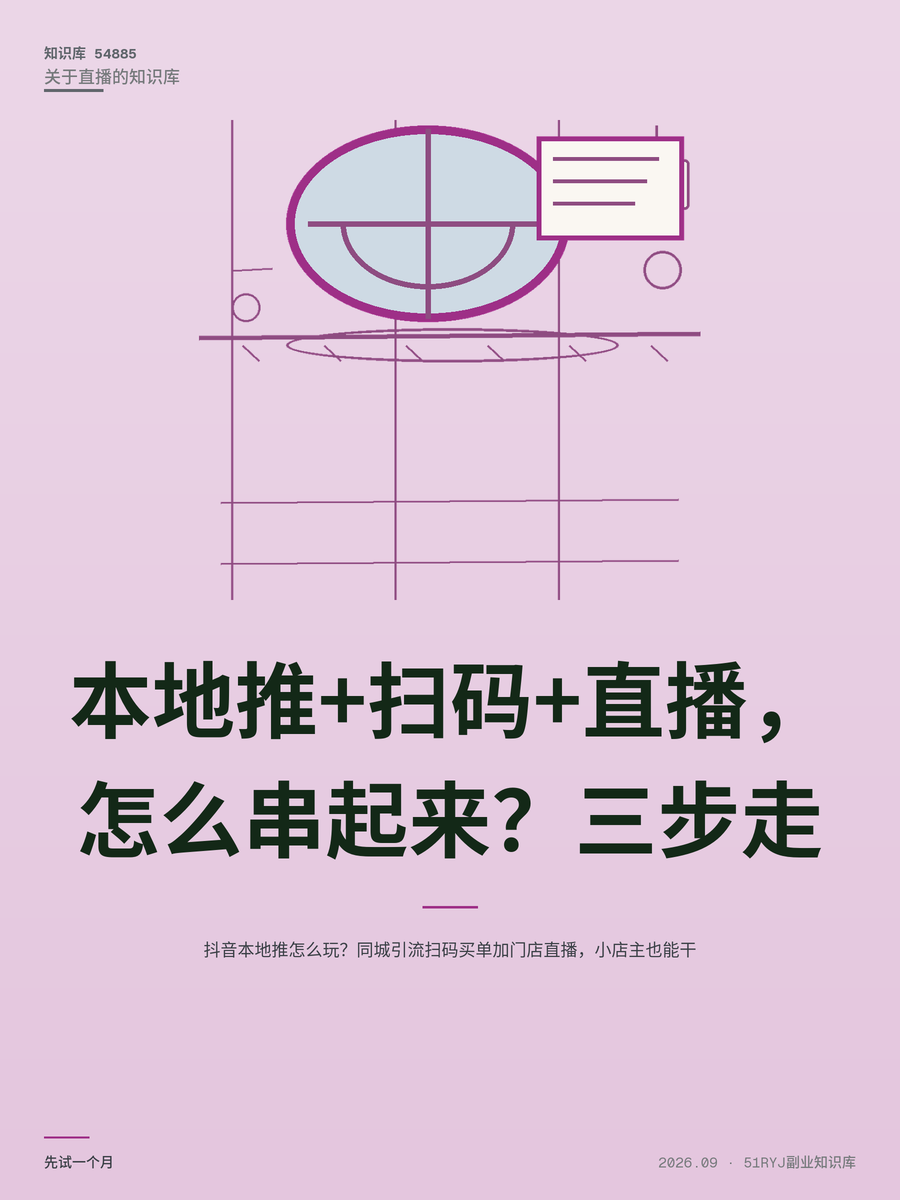 抖音本地推怎么玩？同城引流扫码买单加门店直播，小店主也能干